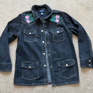 Denim & Co Black Jacket